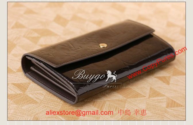 LOUIS VUITTON【ルイ・ヴィトン】  M93524　ポルトフォイユ・サラ　アマラント